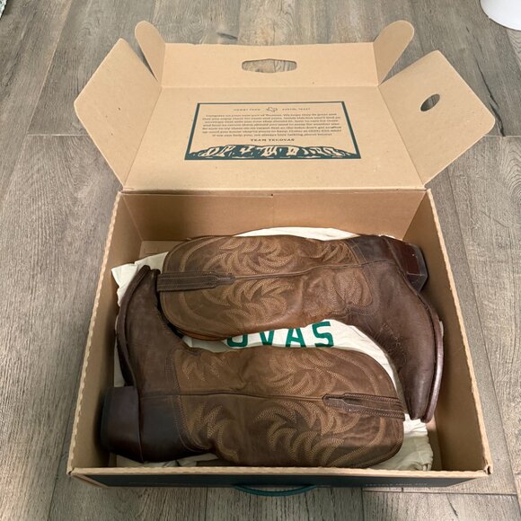 Women's Tecovas The Annie Cafe Coat Sz 7 B - Picture 5 of 6